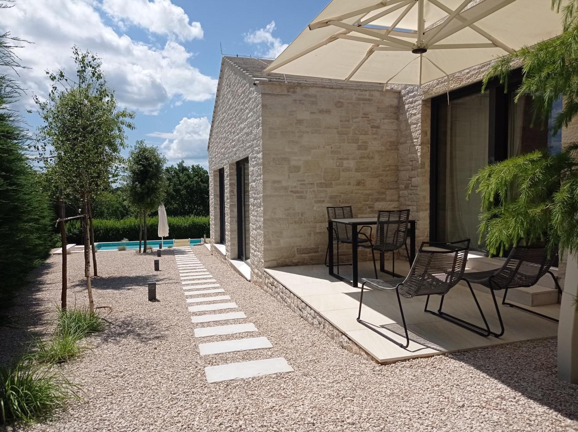 Terra Histria - Boutique Stone House Villa Oprtalj Exterior photo