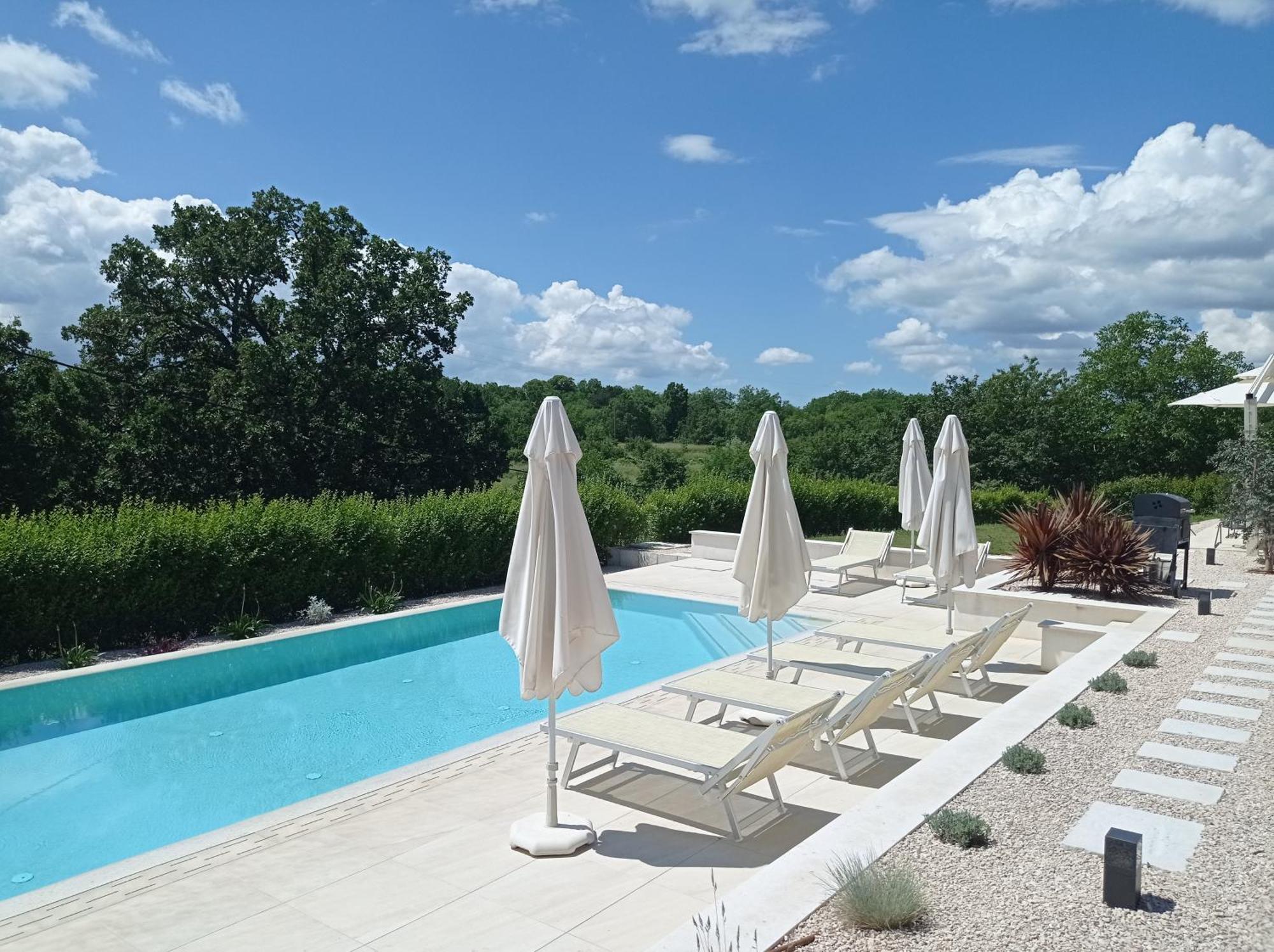 Terra Histria - Boutique Stone House Villa Oprtalj Exterior photo