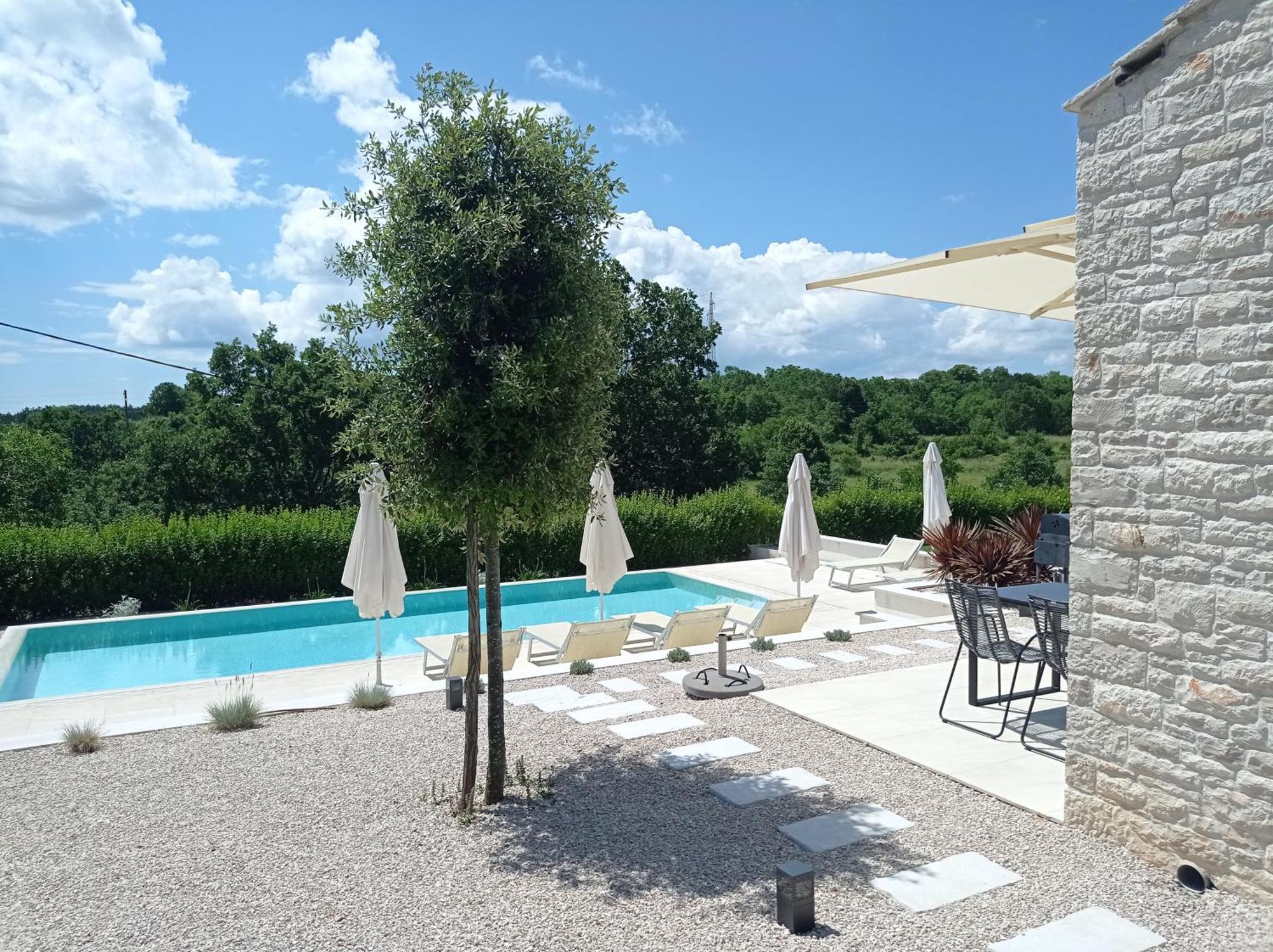 Terra Histria - Boutique Stone House Villa Oprtalj Exterior photo